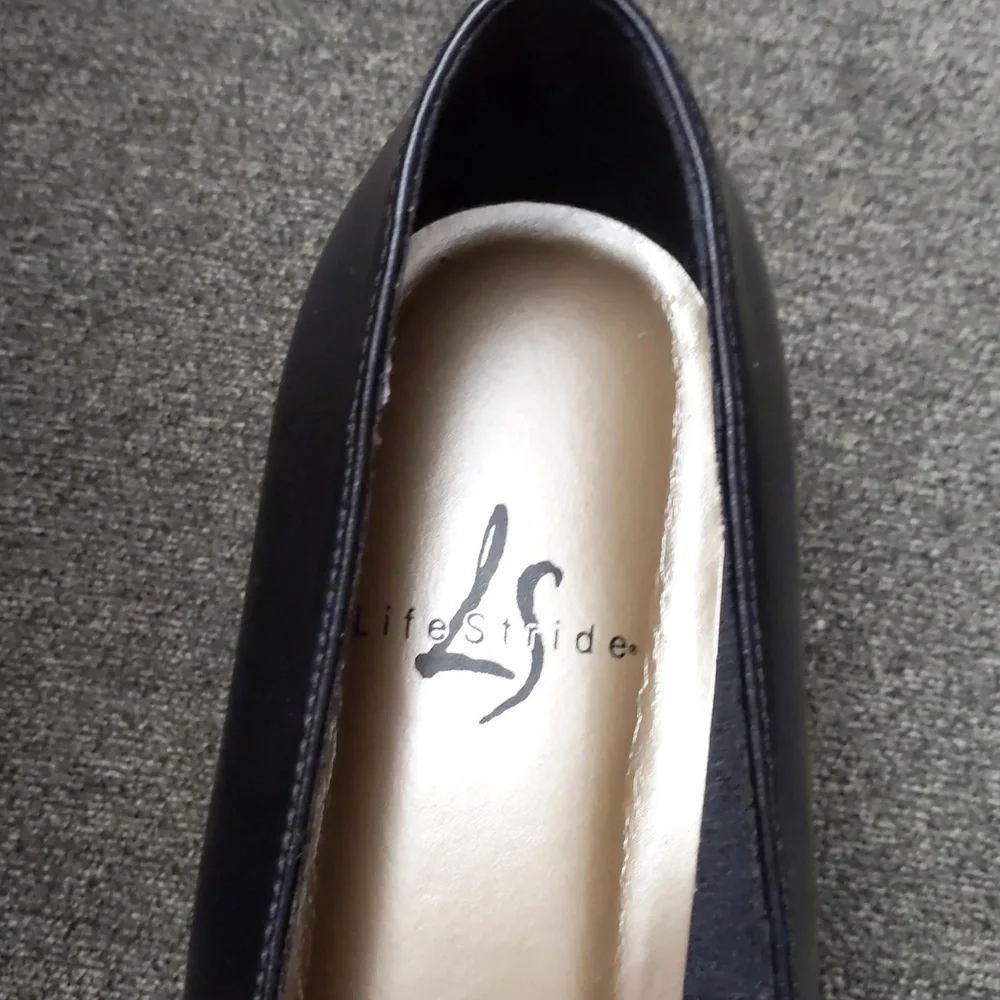 Life Stride Women's Black Heels Size 10 Style 855L55 Office